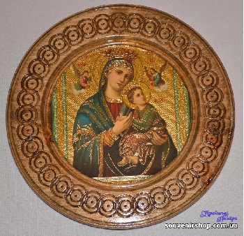 Тарелка икона 22-24см 4